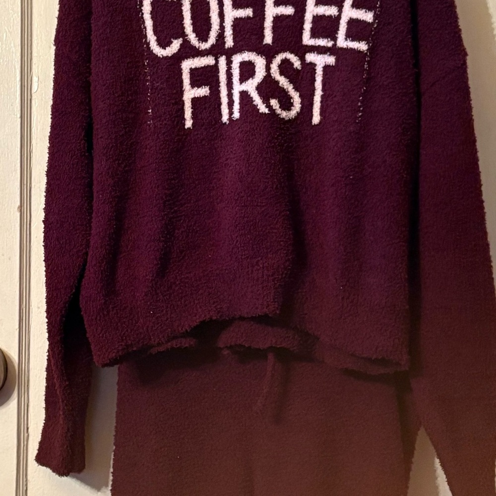 2Piece No Boundaries Maroon Sweater and matching pants